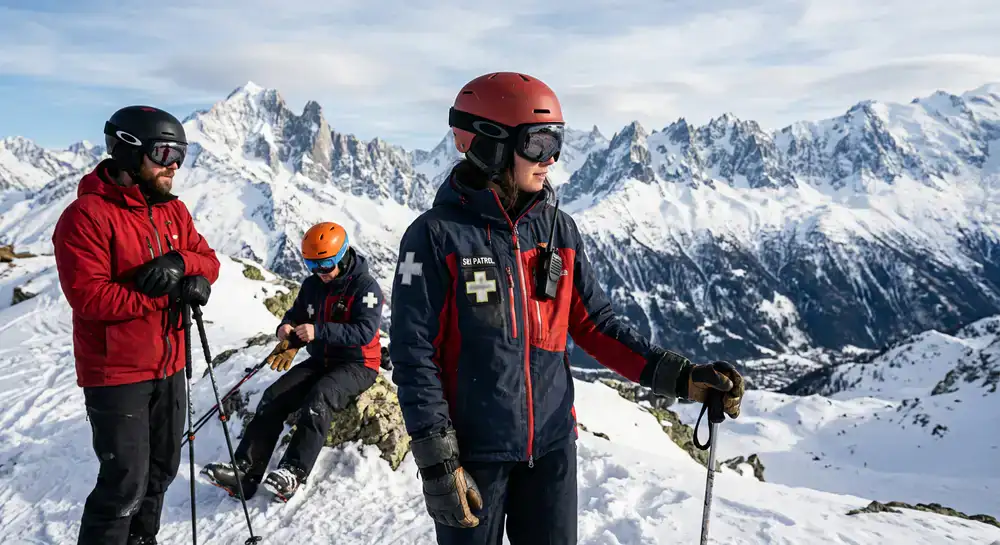 Goggles, gloves, and ski helmets